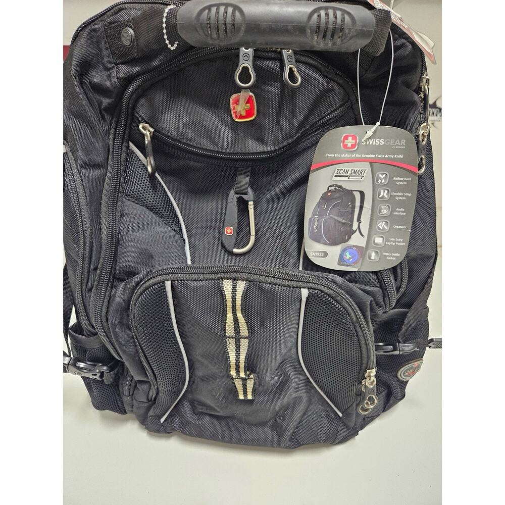 SwissGear 1900 Scansmart TSA 17 Laptop Backpack, Black, 19-Inch